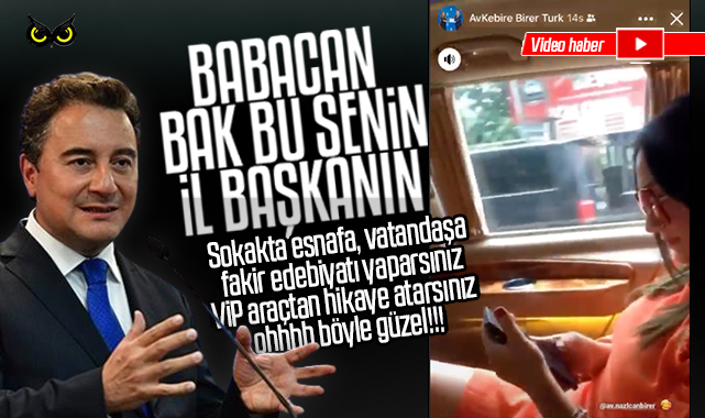 Ali Babacan’ın il başkanından kendisini eleştiren diyekonustu.com’a ‘talihsiz’ cevap!