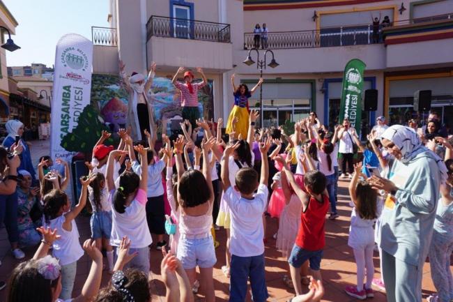 Çarşamba’da çocukların günü: Gönüllerince eğlendiler