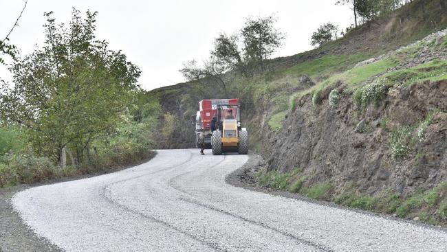 Tekkeköy kırsalına konforlu yollar
