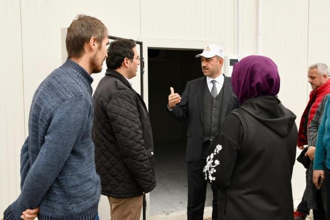 Başkan Kılıç’tan kursiyerlere ziyaret