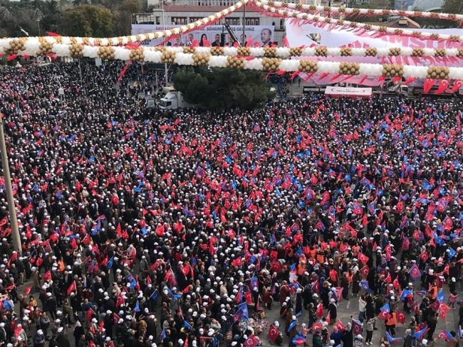 Samsun’da AK Partili belediye başkanları Erdoğan’ın mitingine otobüslerle insan taşıdı!
