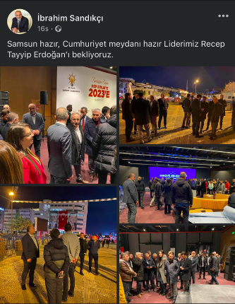 Samsun’da AK Partili belediye başkanları Erdoğan’ın mitingine otobüslerle insan taşıdı!