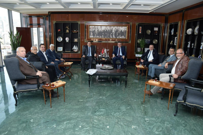 SAMGÜDEF’ten Samsun TSO’ya ‘hayırlı olsun’ ziyareti