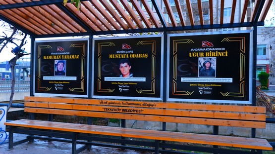  Tekkeköy’de şehitlere vefa