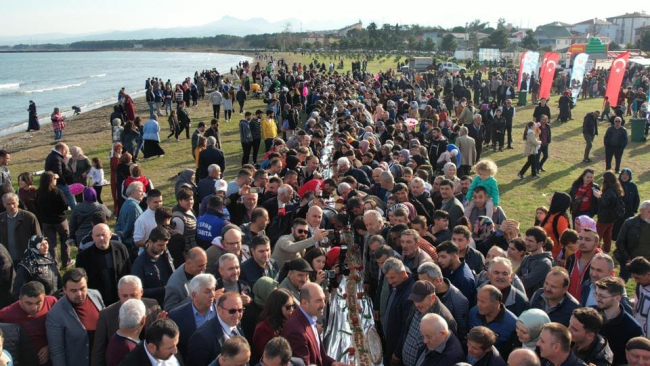 Terme’de muhteşem festival: Eşsiz lezzetler tanıtıldı