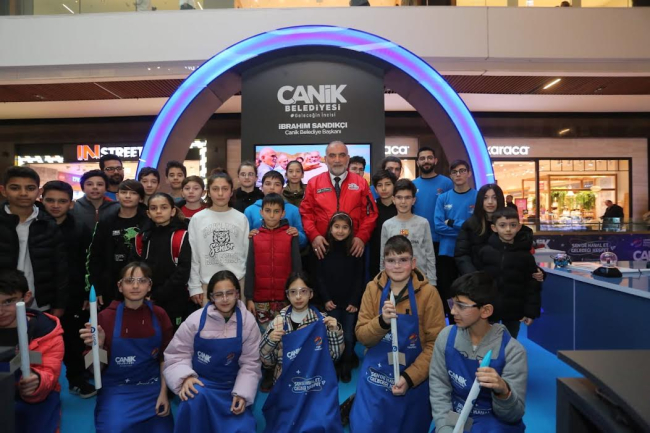 Canik’te teknolojiyi üreten nesil yetişiyor