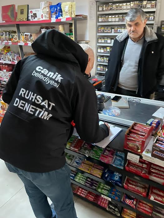 Canik’te denetimler aralıksız sürüyor