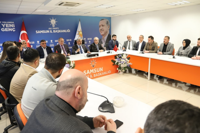 AK Parti Samsun İl Başkanı Ersan Aksu aday adaylığı için istifa etti