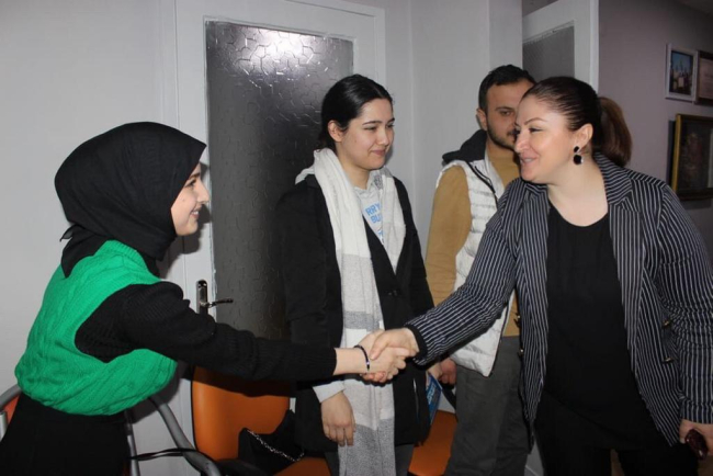 Melike Aktel Karaçor’dan teşkilatlara ziyaret turu: Hepimize çok iş düşüyor