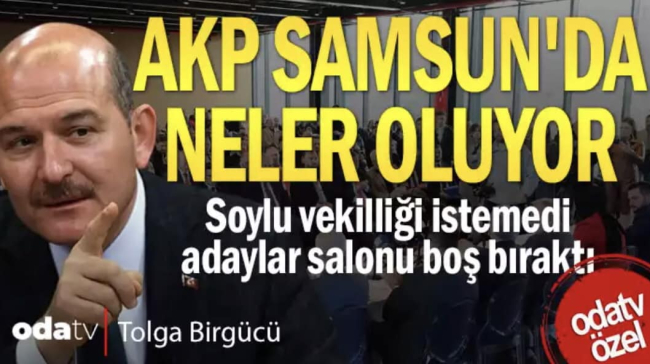 Kriz sona erdi: Süleyman Soylu Samsun’dan aday olmuyor