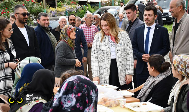 İYİ Partili Tüfekci Bafra kırsalında vatandaşla buluştu