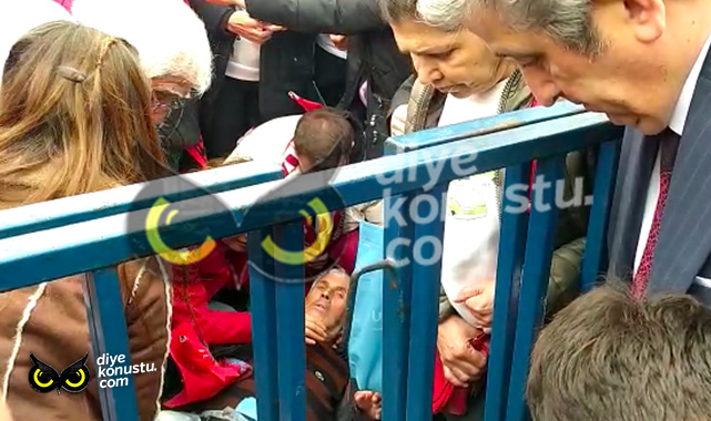 Kılıçdaroğlu mitinginde fenalaşanlara milletvekili adayı Dr. Murat Çan müdahale etti