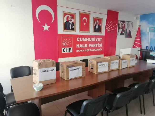 Yine Samsun yine CHP! Delegeye deterjan kolisinde oy kullandırdılar