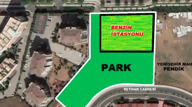 Park alanı değil, rant alanı!