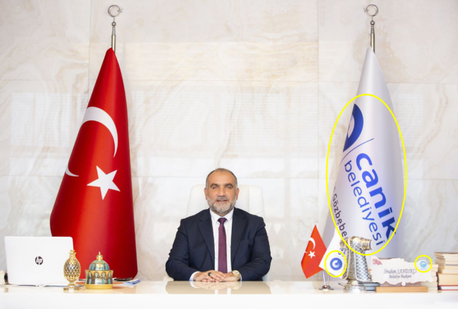 AKP’li belediyede logo israfı… Raketlerden işçi giysilerine kadar…