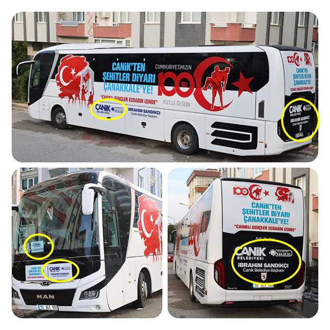 AKP’li belediyede logo israfı… Raketlerden işçi giysilerine kadar…