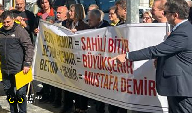 AKP’lii başkana makamının önünde protesto… Samsun’da Marina direnişi sürüyor…