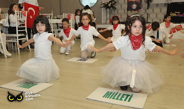 Cumhuriyet çocuklarının 100. yıl coşkusu