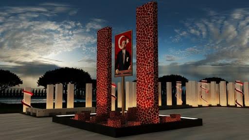 AKP’li belediye Atakum’da 100. Yıl Anıtı’na ‘dur’ dedi