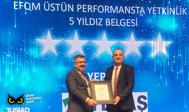 YEPAŞ’a 5 yıldızlı ödül…