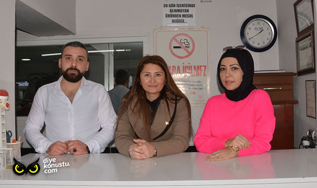 Gamze Özatılgan’dan esnaf turu… “İlçem için yapacak çok işim var”