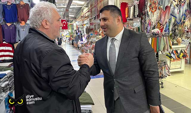 Avcılar esnaf turu attı… ‘Sadece seçim zamanı sokakta değiliz’ dedi