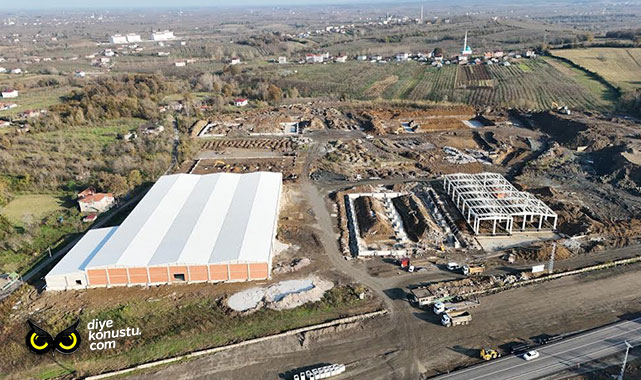 Tekstilkent’te fabrikalar yükseliyor… Başkan Doğan: Bölgeye katma değer sağlayacak
