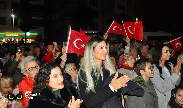 Serhat Türkel aday adaylığını meşaleler altında açıkladı…”Devrim meşalesini Atakum’da yakmak istiyoruz”