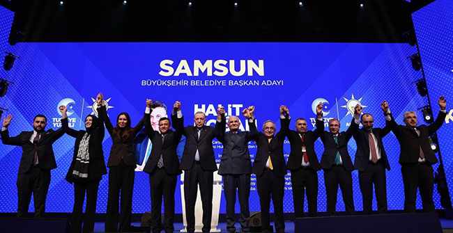 Erdoğan Samsun’da ‘Halit Doğan’ dedi… AK Parti’nin SBB adayından 17 ilçeye mesaj
