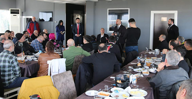 Türkel'den şeffaf yönetim vurgusu... Vizyonunu basınla paylaştı...
