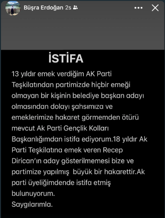 Liste depremi… AK Parti Samsun’da toplu istifa haberi…