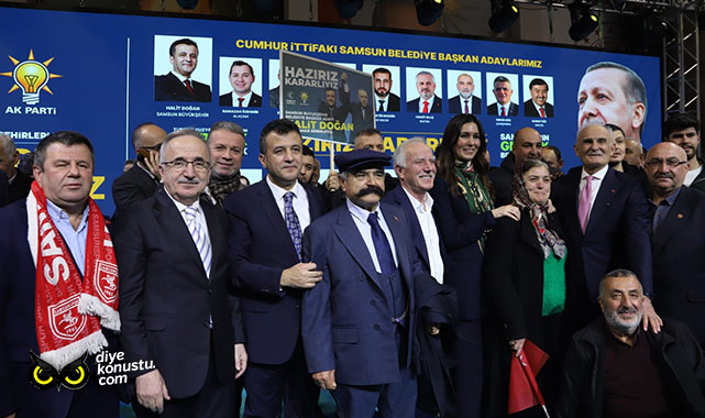 Erdoğan’dan Samsun’a gece-gündüz çalışın talimatı… Cumhur İttifakı’nın adayları tanıtıldı…