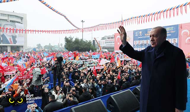 Erdoğan: 31 Mart akşamı Samsun’dan bir başka ses çıkacak