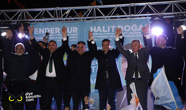 Ender Gür’den coşkulu miting: Her kesime eşit hizmet götüreceğiz