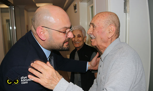 Türkel’den vefa: En eski parti üyesine ziyaret