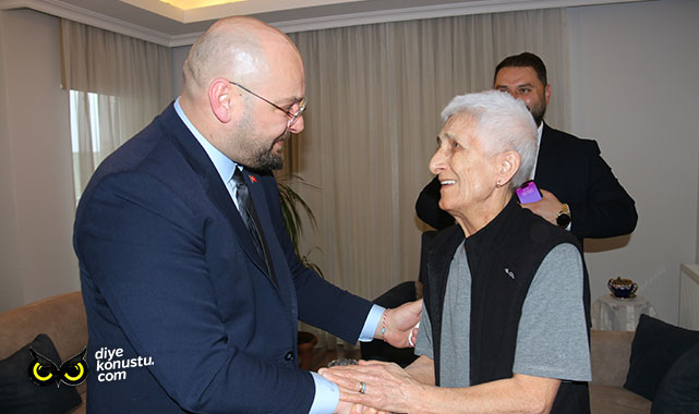 Türkel’den vefa: En eski parti üyesine ziyaret