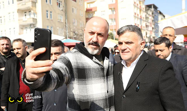 Gür’den pazarcı esnafına söz: 5 yıl bu pazarın yeri değişmeyecek