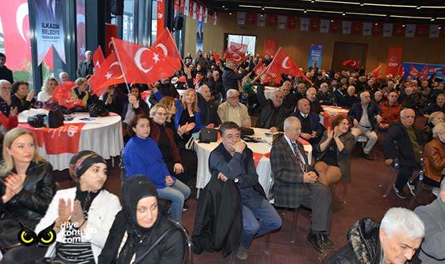 Şenel’den İlkadım için yenilikçi projeler… Proje tanıtım toplantısında AKP’yi yerden yere vurdu…