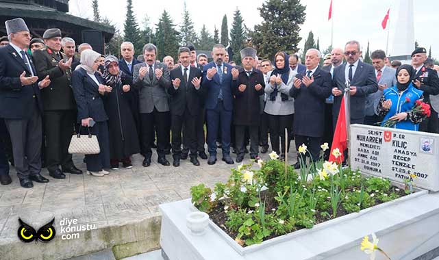 Tüfekci 18 Mart programına katıldı: Minnet ve saygıyla anıyorum