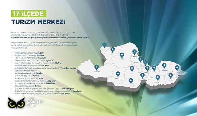 Halit Doğan: Samsun’da 17 ilçenin tamamı turizm merkezi olacak