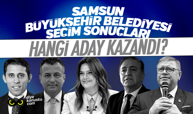 İşte Samsun 31 Mart yerel seçim sonuçları! Büyükşehir, İlkadım, Atakum, Canik ve Tekkeköy’de oy oranları…