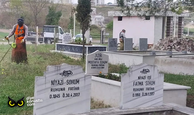 Atakum’da cami ve mezarlıklarda bayram mesaisi… Başkan Türkel: Ekiplerimiz titizlikle çalıştı