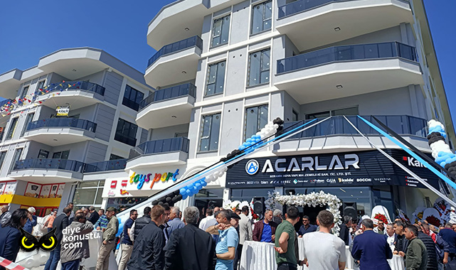 Atakum’da açıldı… Acarlar Seramik Boya Yapı Malzemeleri yeni şubesi hizmette…