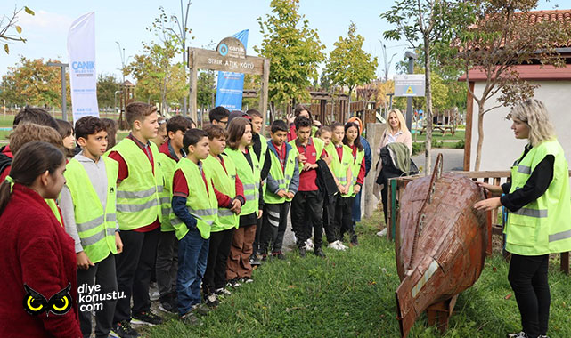 Canik Sıfır Atık Köyü’nde doğa dostu nesiller yetişiyor
