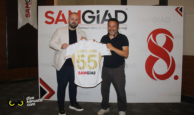 SAMGİAD’da keyifli program… İzgören konuk oldu…