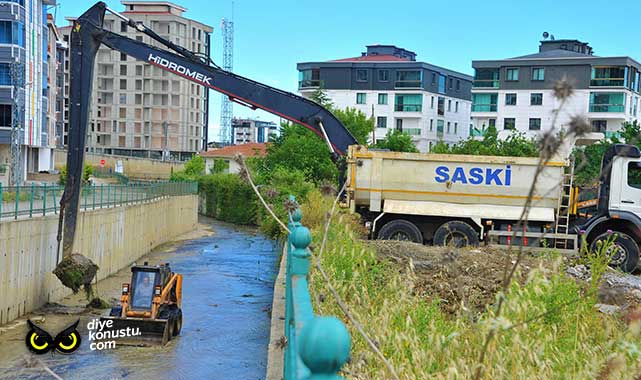 SASKİ derelere girdi… Samsun’da büyük temizlik…