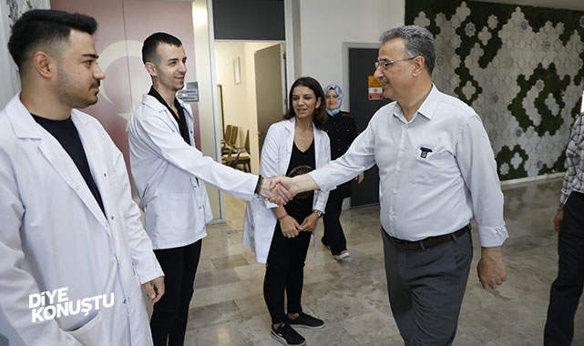 Personelle bayramlaştı… Başkan Kurnaz’dan mesaj…