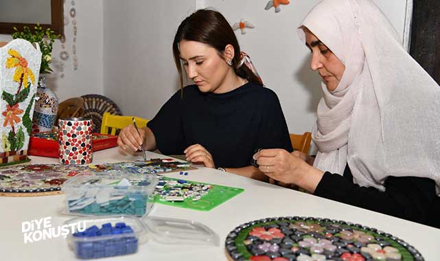 Samsun Büyükşehir Belediyesi’nin kurslarına kadınlardan yoğun ilgi