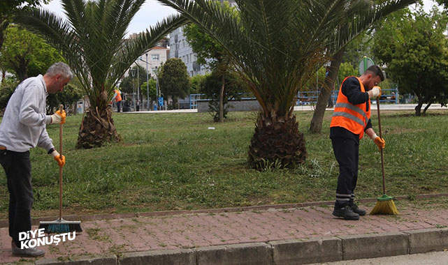 Atakum’da hizmet teyakkuzu… Sokak sokak çalışma…