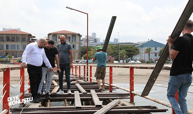 Atakum Halk İskelesi hayata dönüyor: Buluşma noktası olacak